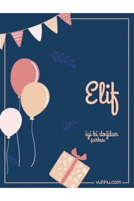 Elif İçin Rock Doğum Günü...