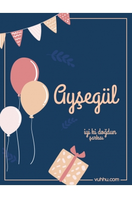 Ayşegül İçin Pop Doğum Günü...