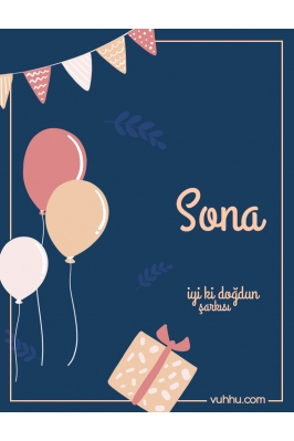 Sona İçin Rock Doğum Günü...