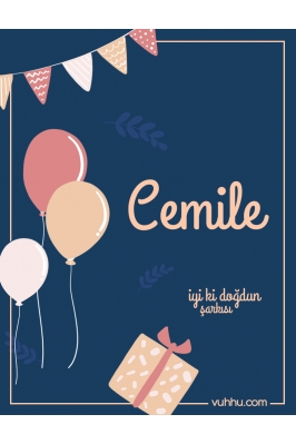 Cemile İçin Rap Doğum Günü...