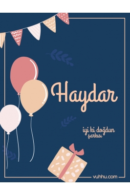 Haydar İçin Rap Doğum Günü...