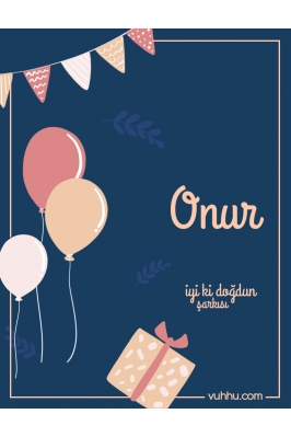 Onur İçin Rap Doğum Günü...