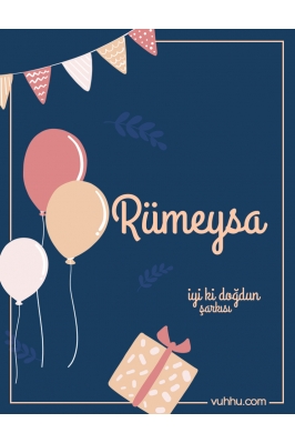 Rümeysa İçin Rap Doğum Günü...