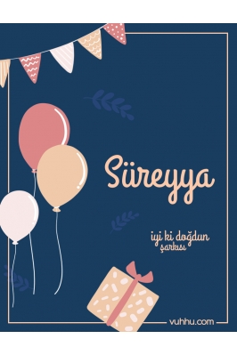 Süreyya İçin Rap Doğum Günü...