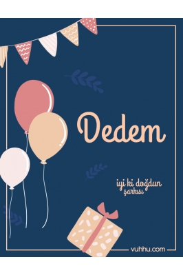 Dedem İçin Pop Doğum Günü...