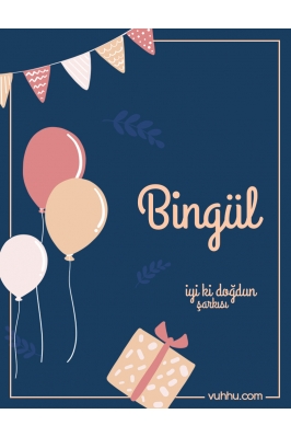 Bingül İçin Çocuk Doğum...