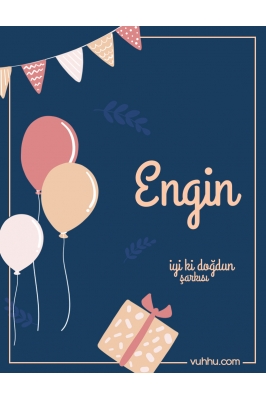 Engin İçin Çocuk Doğum Günü...