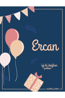 Ercan İçin Çocuk Doğum Günü...
