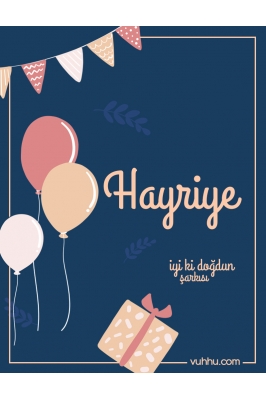 Hayriye İçin Çocuk Doğum...