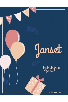 Janset İçin Çocuk Doğum...