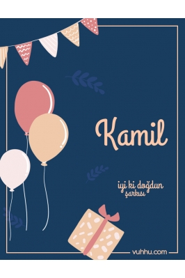 Kamil İçin Çocuk Doğum Günü...