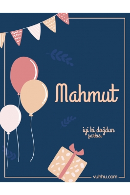 Mahmut İçin Çocuk Doğum...