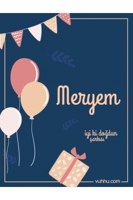 Meryem İçin Çocuk Doğum...