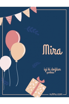 Mira İçin Çocuk Doğum Günü...