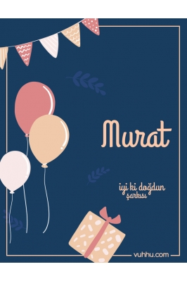 Murat İçin Çocuk Doğum Günü...