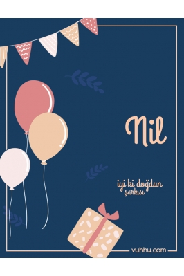 Nil İçin Çocuk Doğum Günü...