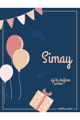 Simay İçin Çocuk Doğum Günü...