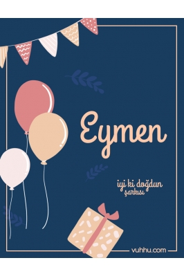 Eymen İçin Pop Doğum Günü...