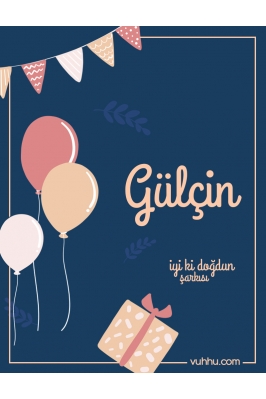 Gülçin İçin Pop Doğum Günü...