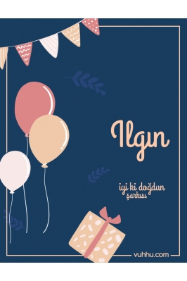 Ilgın İçin Pop Doğum Günü...