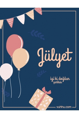 Jülyet İçin Pop Doğum Günü...