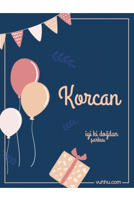 Korcan İçin Pop Doğum Günü...