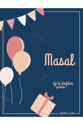 Masal İçin Pop Doğum Günü...