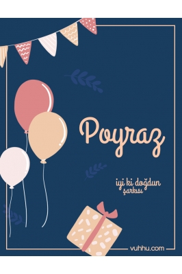 Poyraz İçin Pop Doğum Günü...